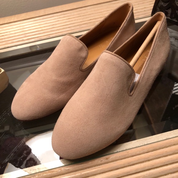 J.Crew Tan Suede Smoking Shoe - Picture 3 of 9